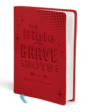 portada The Bible for Brave Boys: New Life Version (en Inglés)
