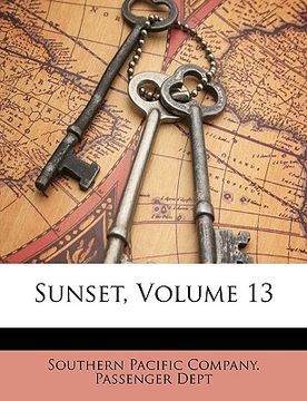 portada sunset, volume 13 (en Inglés)
