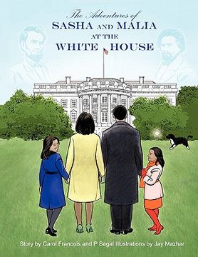 portada the adventures of sasha and malia at the white house (in English)