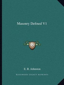 portada masonry defined v1 (en Inglés)