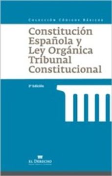 portada Constitución Española Y Ley Orgánica Del Tribunal Constitucional