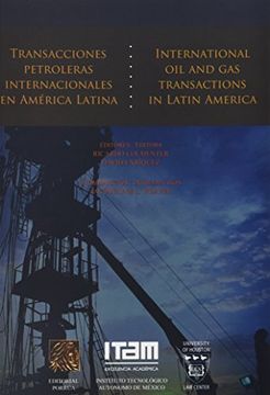 portada transacciones petroleras internacionales en america latina / international oil and gas transactions in latin america
