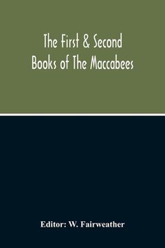 portada The First & Second Books Of The Maccabees (in English)