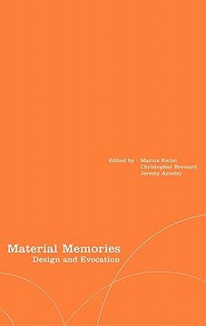 portada material memories: design and evocation (in English)