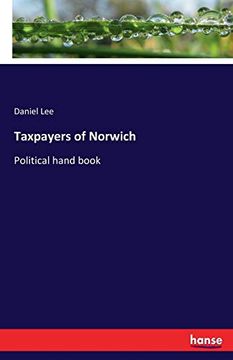 portada Taxpayers of Norwich (en Inglés)