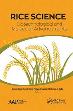 portada Rice Science: Biotechnological and Molecular Advancements (en Inglés)