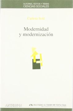 portada Modernidad y Modernización (in Spanish)
