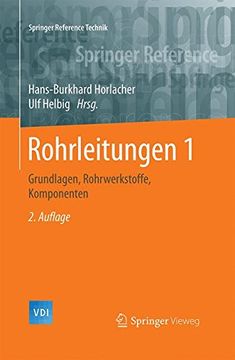 portada Rohrleitungen (Vdi Springer Reference) (en Alemán)