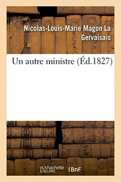 portada Un Autre Ministre (Histoire) (French Edition)