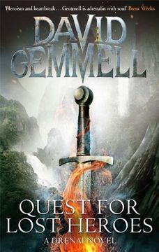 portada quest for lost heroes. david a. gemmell