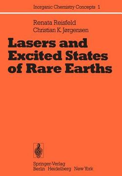 portada lasers and excited states of rare earths (in English)