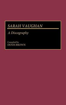 portada Sarah Vaughan: A Discography (en Inglés)