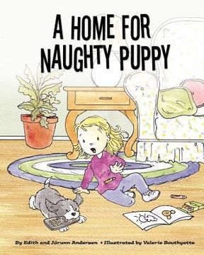 portada a home for naughty puppy (en Inglés)