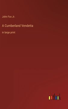 portada A Cumberland Vendetta: in large print (in English)