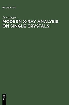 portada Modern X-Ray Analysis on Single Crystals (in English)