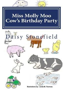 portada Miss Molly Moo Cows Birthday Party (Volume 1)