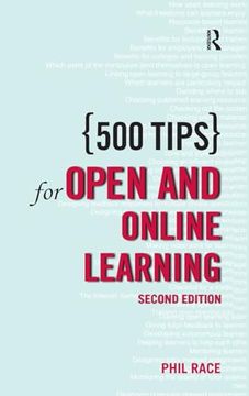 portada 500 Tips for Open and Online Learning (en Inglés)