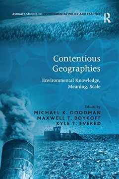 portada Contentious Geographies: Environmental Knowledge, Meaning, Scale (in English)
