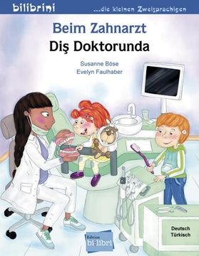 portada Beim Zahnarzt: Kinderbuch Deutsch-Türkisch