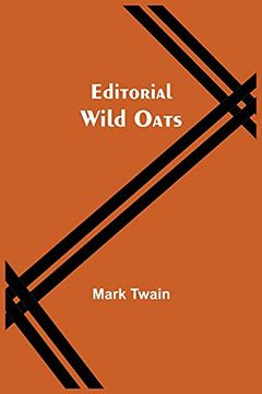 portada Editorial Wild Oats (in English)