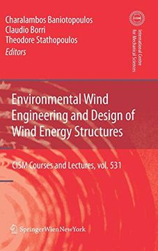 portada Environmental Wind Engineering and Design of Wind Energy Structures (Cism International Centre for Mechanical Sciences) (en Inglés)