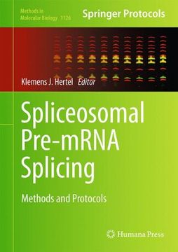 portada Spliceosomal Pre-Mrna Splicing: Methods and Protocols (Methods in Molecular Biology)