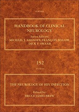 portada The Neurology of hiv Infection (Volume 152) (Handbook of Clinical Neurology, Volume 152) (en Inglés)