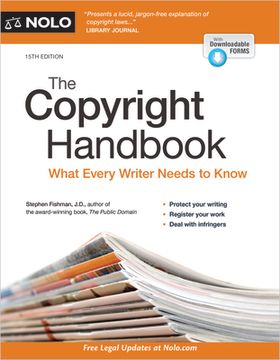 portada Copyright Handbook, The: What Every Writer Needs to Know (en Inglés)