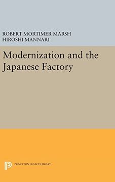 portada Modernization and the Japanese Factory (Princeton Legacy Library) (en Inglés)