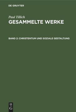 portada Christentum und Soziale Gestaltung (in German)