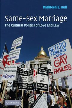 portada Same-Sex Marriage Paperback: The Cultural Politics of Love and law (en Inglés)