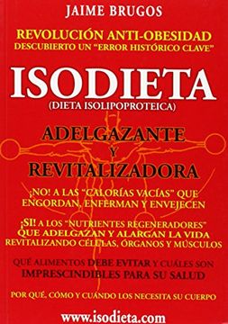 portada Isodieta (Dieta Isolipoproteica): Adelgazante y Revitalizadora