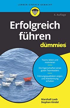 portada Erfolgreich Führen für Dummies (en Alemán)