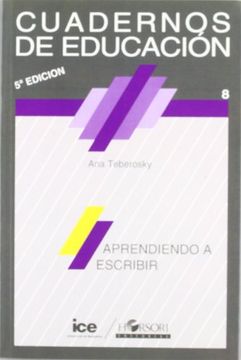portada Aprendiendo a Escribir (in Spanish)