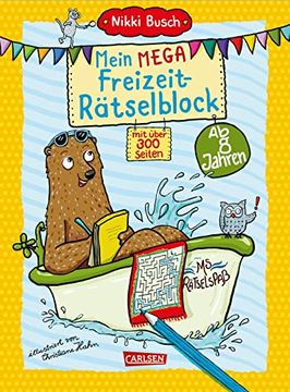 portada Mein Mega Freizeit-Rätselblock: Spiel und Spaß mit Über 300 Rätseln für Jungs und Mädchen ab 8 (2) (en Alemán)