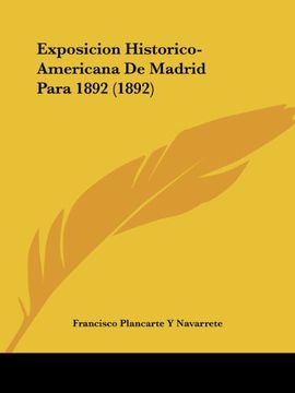 portada Exposicion Historico-Americana de Madrid Para 1892 (1892)