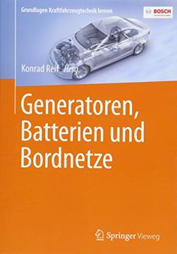 portada Generatoren, Batterien und Bordnetze (Grundlagen Kraftfahrzeugtechnik Lernen) 