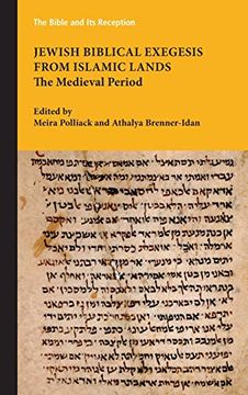 portada Jewish Biblical Exegesis From Islamic Lands: The Medieval Period (Bible and its Reception) (en Inglés)