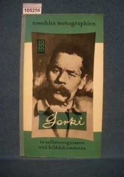 portada Rororo Monographien, Nr. 9, Maxim Gorki