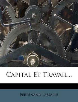 portada Capital Et Travail... (en Francés)