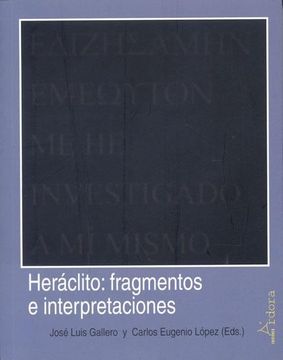 portada Heraclito: Fragmentos e Interpretaciones (in Spanish)