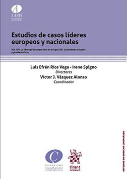 portada Estudio de Casos Líderes Europeos y Nacionales Vol. Xiv (Estudios de Derecho Comparado -México-)