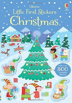 portada Little First Stickers Christmas (Paperback) (en Inglés)