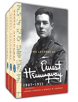 portada The Letters of Ernest Hemingway Hardback Set Volumes 1-3: Volume 1-3 (The Cambridge Edition of the Letters of Ernest Hemingway) (in English)
