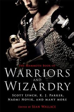 portada Mammoth Book of Warriors and Wizardry (en Inglés)