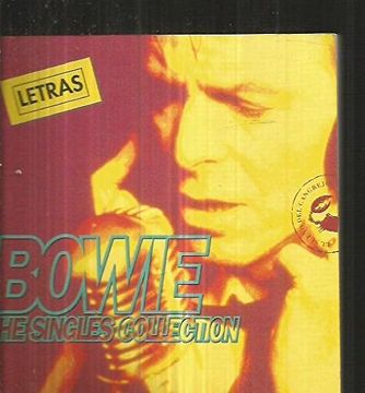 portada david bowie/the singles collection-letras 9 (in Spanish)