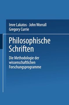 portada Die Methodologie der Wissenschaftlichen Forschungsprogramme (en Alemán)