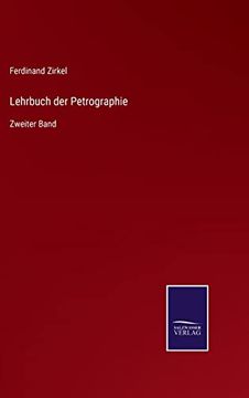 portada Lehrbuch der Petrographie (en Alemán)