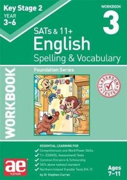 portada KS2 Spelling & Vocabulary Workbook 3: Foundation Level (Paperback) (en Inglés)