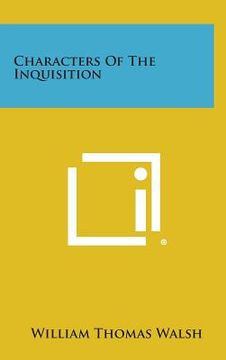 portada Characters of the Inquisition (en Inglés)